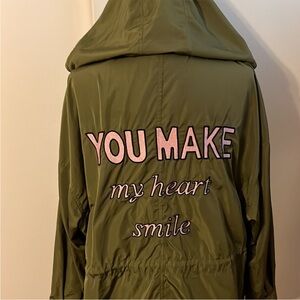 💥 WOW SALE 💥 Forever 21 hooded coat size Small Like New Condition